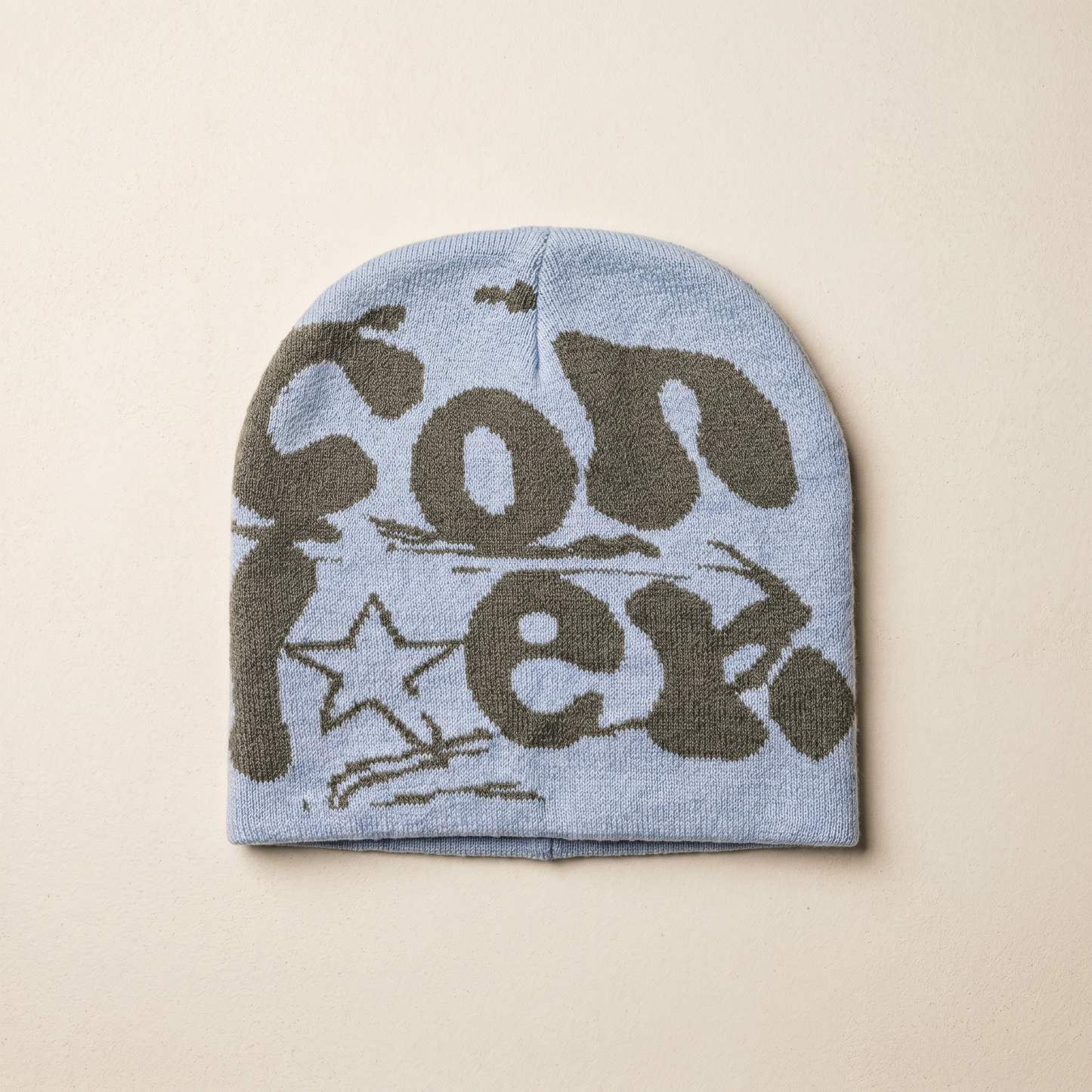 Unisex Organic Cotton Beanie | Soft Stretch Knit | Comfortable All-Season