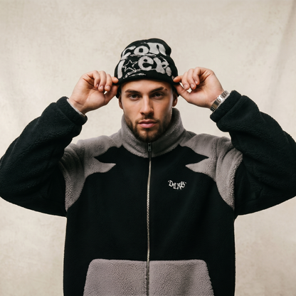 Unisex Organic Cotton Beanie | Soft Stretch Knit | Comfortable All-Season