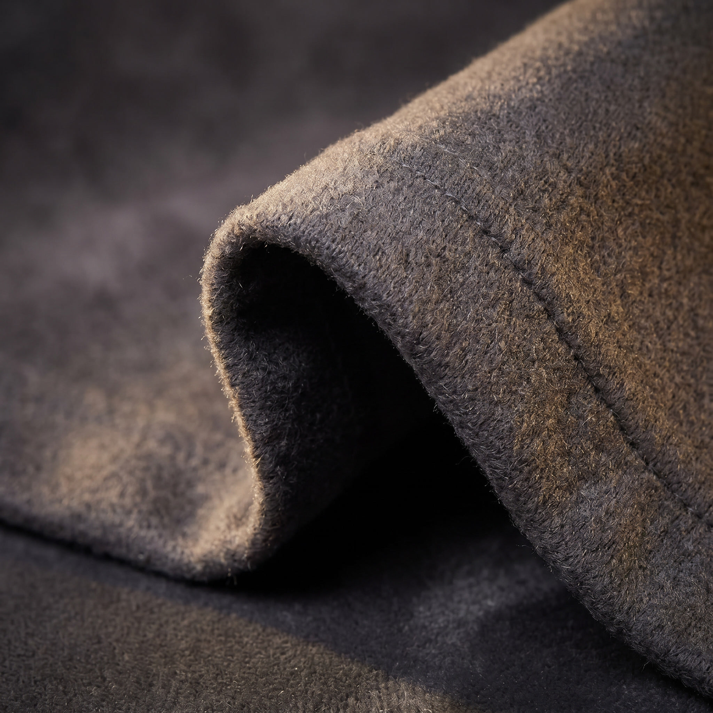 Men's Suede Texture Oversized T-Shirt | Relaxed Fit Hip-Hop Streetwear Tee