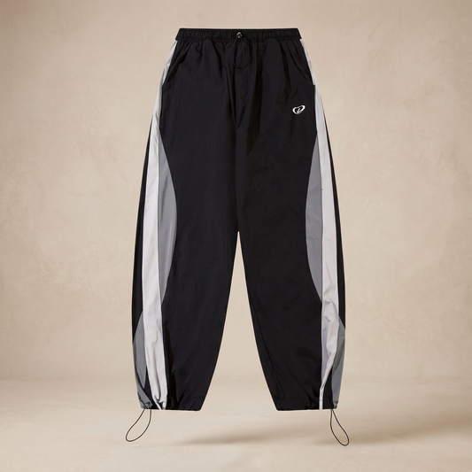 Unisex Polyester Joggers | Relaxed Baggy Fit | Casual Everyday Pants