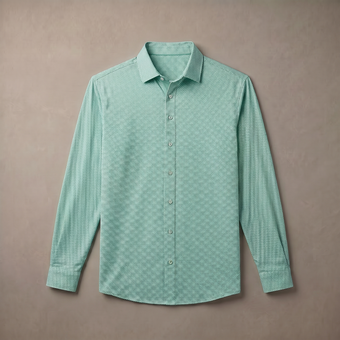 Men's Long Sleeve Polo Shirt | Moisture-Wicking UPF 50+ | 4-Way Stretch