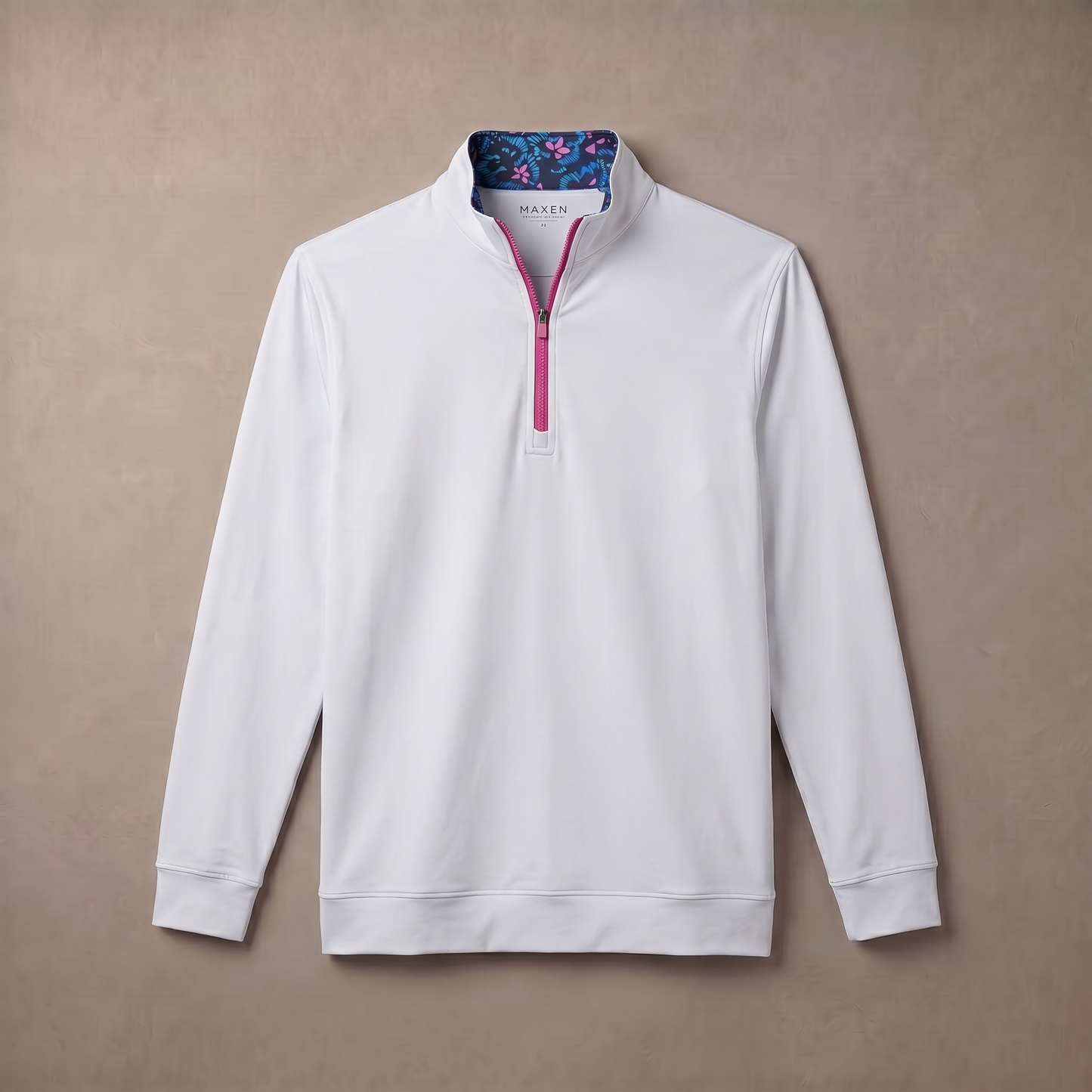 Men's Moisture-Wicking Quarter Zip Golf Pullover | 4-Way Stretch