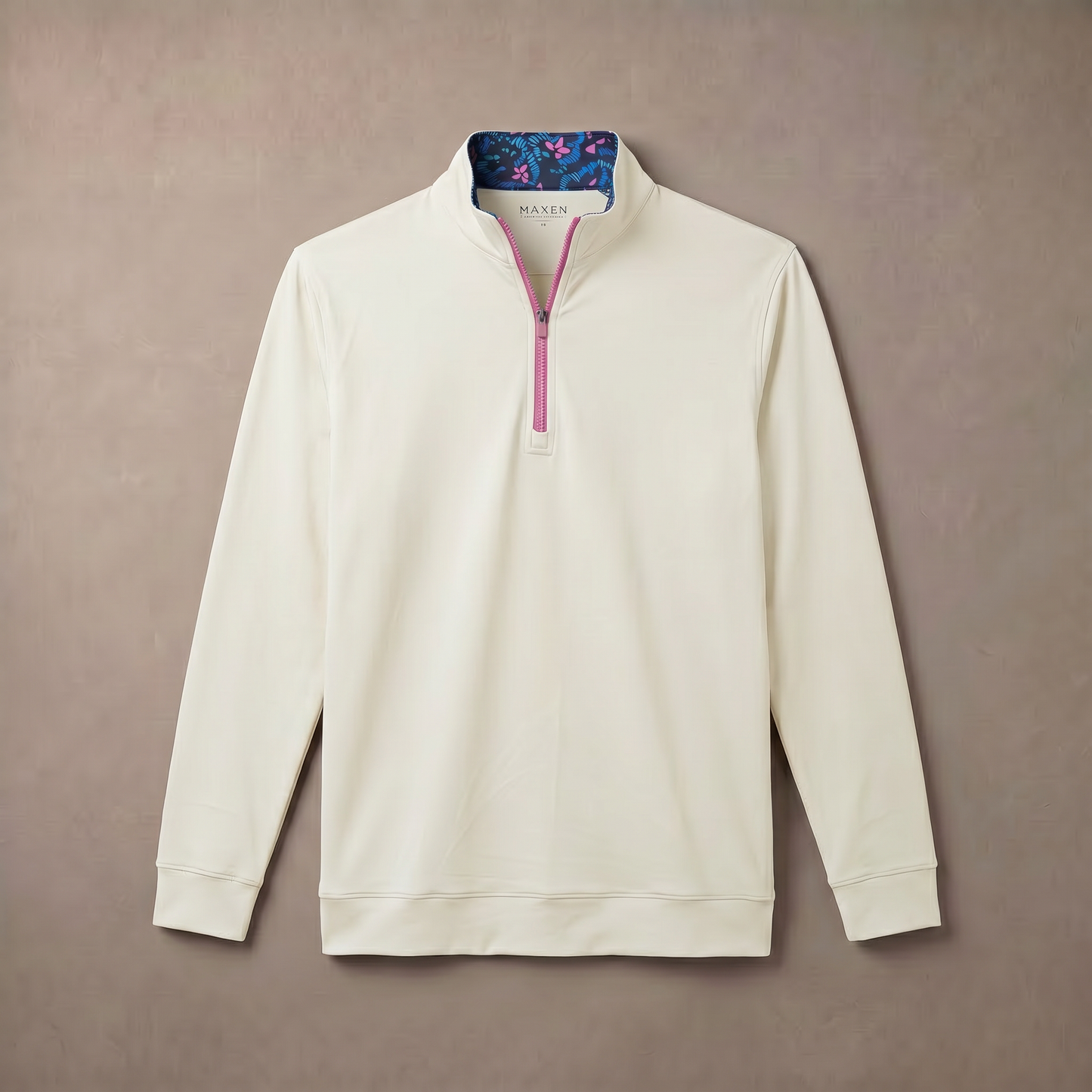 Men's Moisture-Wicking Quarter Zip Golf Pullover | 4-Way Stretch