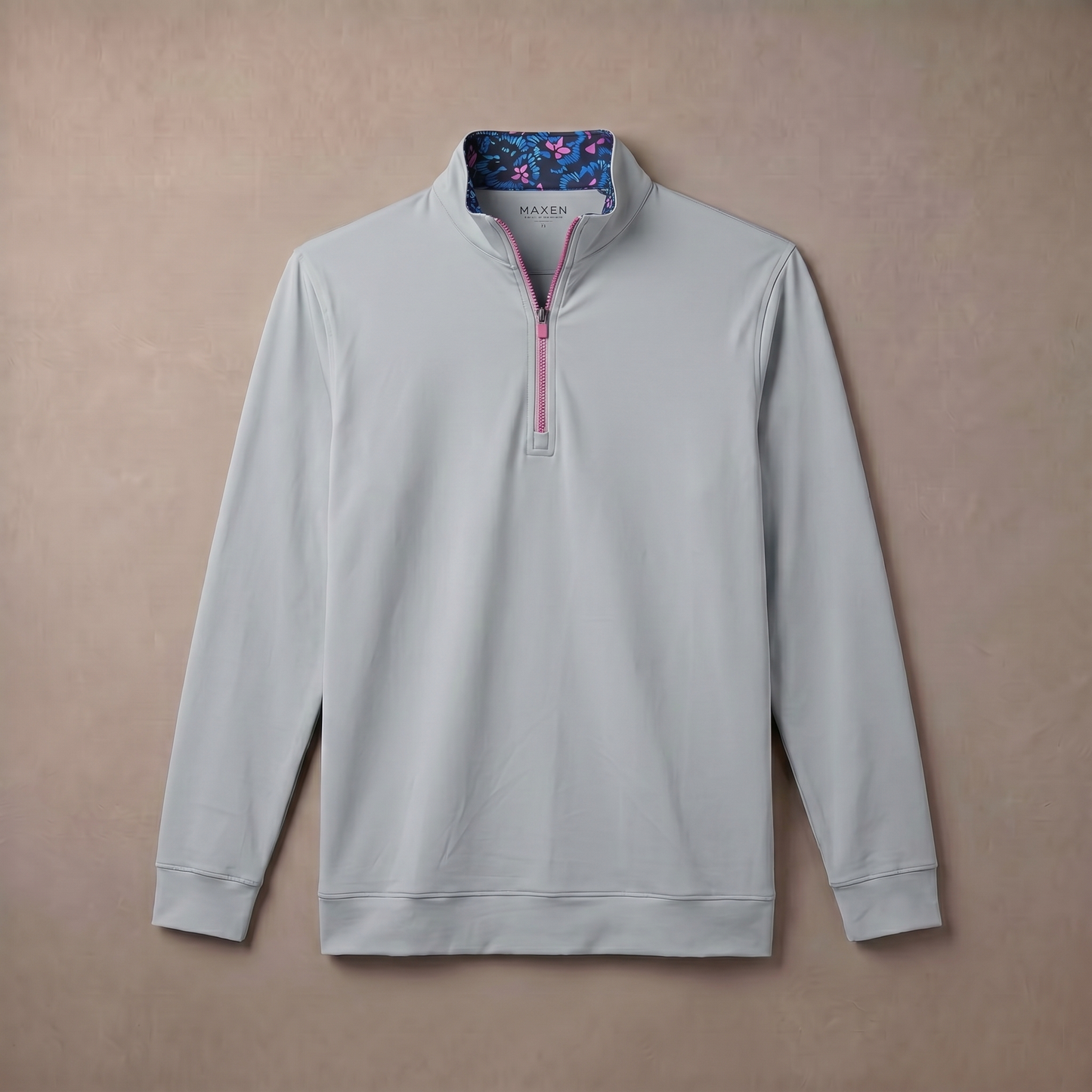 Men's Moisture-Wicking Quarter Zip Golf Pullover | 4-Way Stretch