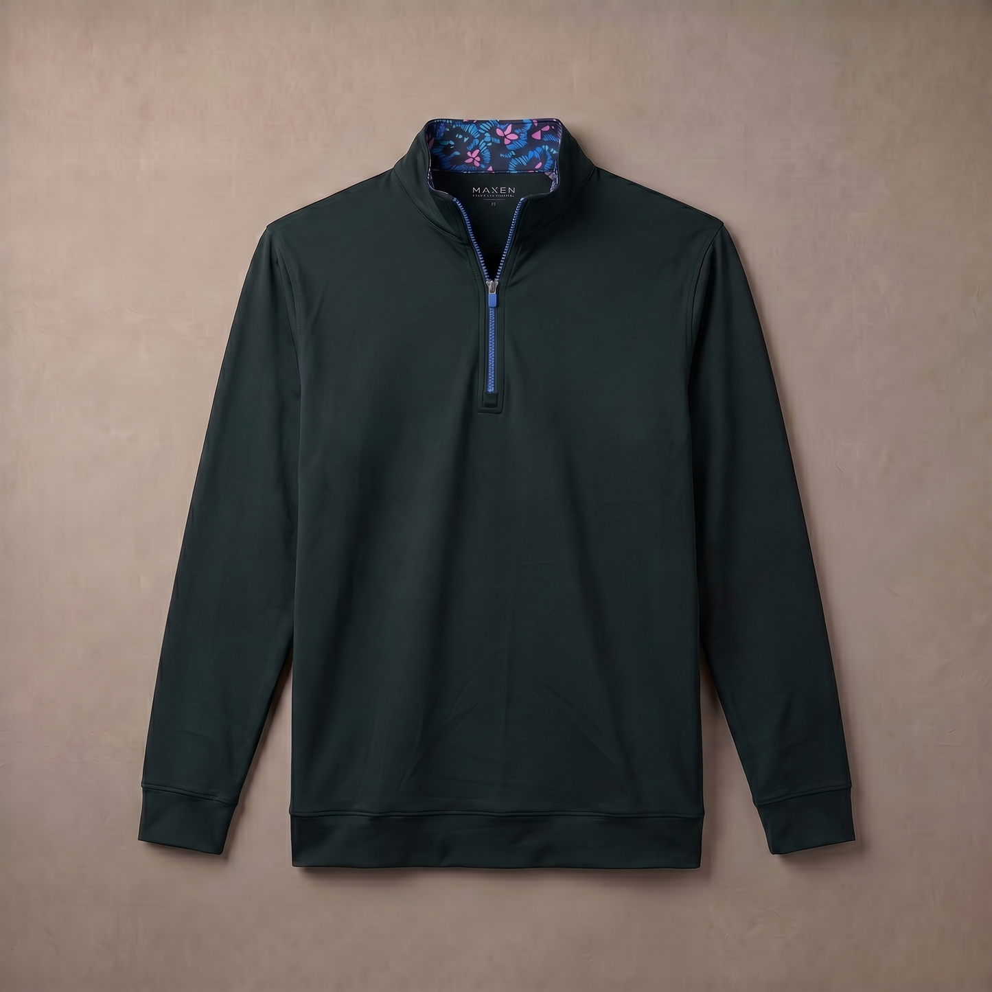 Men's Moisture-Wicking Quarter Zip Golf Pullover | 4-Way Stretch