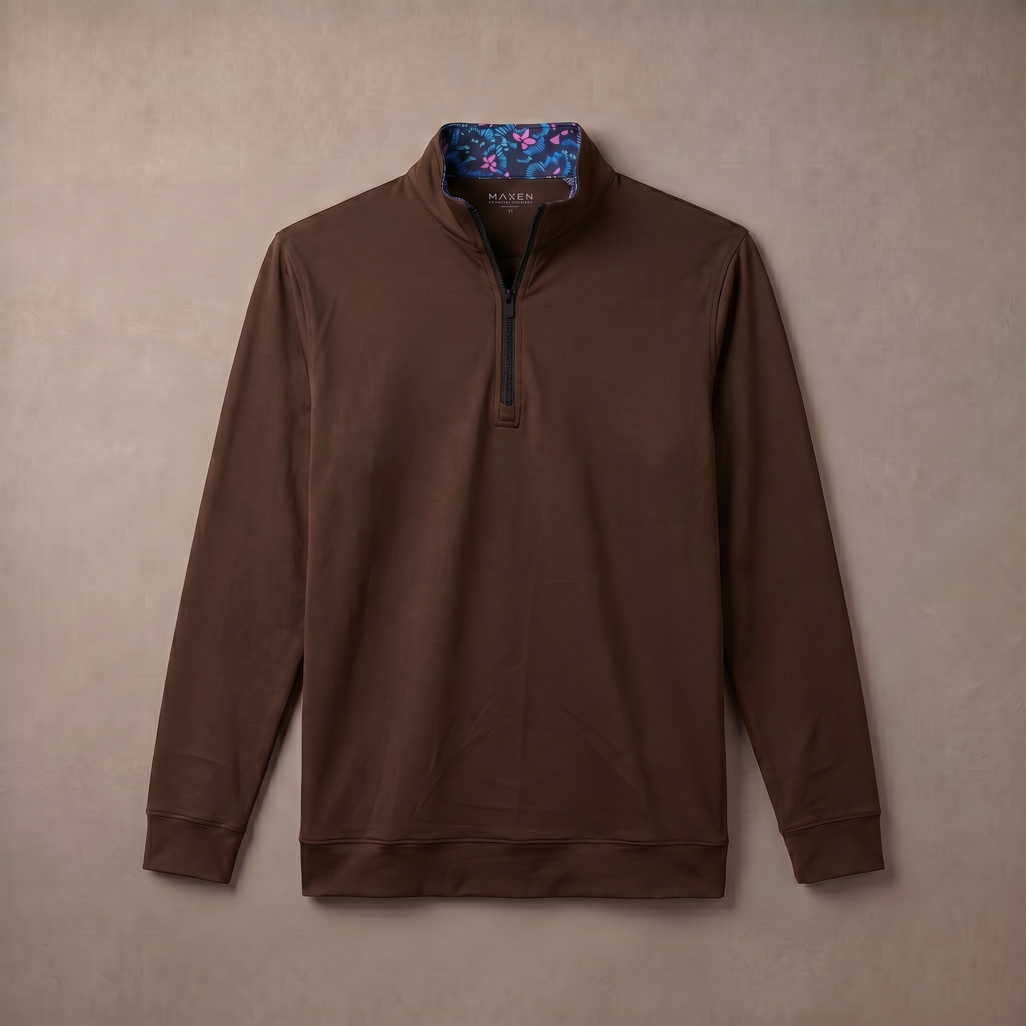 Men's Moisture-Wicking Quarter Zip Golf Pullover | 4-Way Stretch
