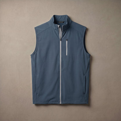 Men's Lightweight Quick-Dry Golf Vest | Stylish Windproof Outdoor Outerwear