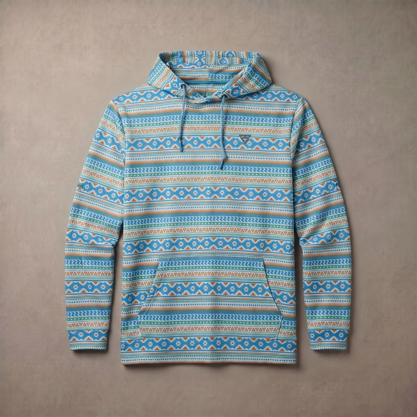 Men's Lightweight Fleece Hoodie | Trendy Print Casual Sweatshirt for Comfort and Style