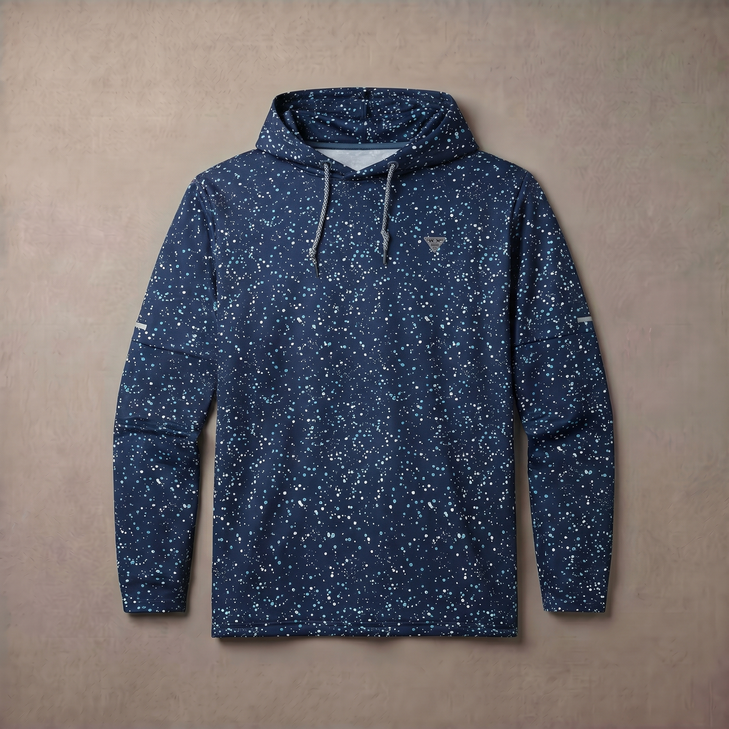 Men's Lightweight Fleece Hoodie | Trendy Print Casual Sweatshirt for Comfort and Style