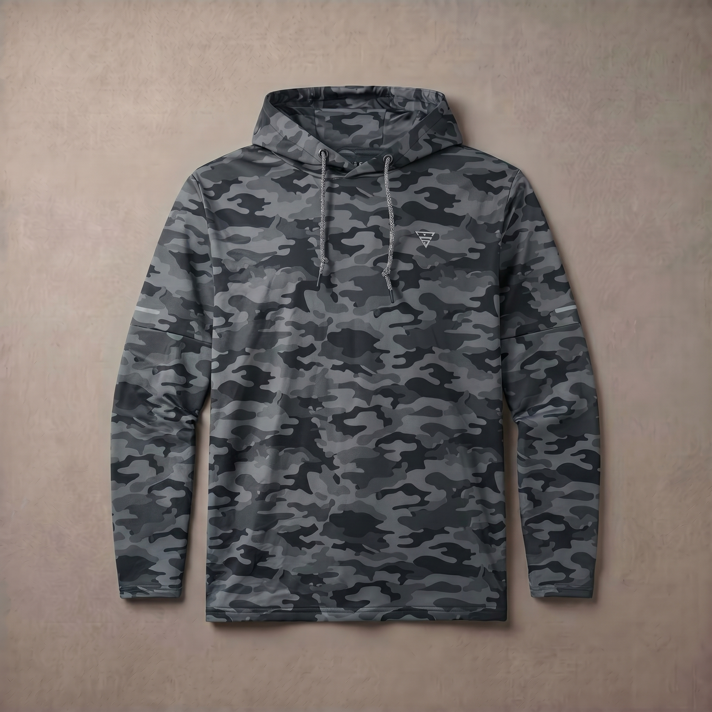 Men's Lightweight Fleece Hoodie | Trendy Print Casual Sweatshirt for Comfort and Style