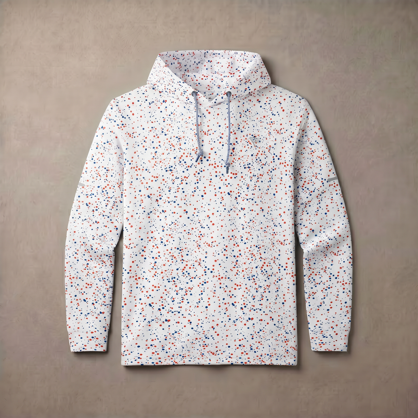 Men's Lightweight Fleece Hoodie | Trendy Print Casual Sweatshirt for Comfort and Style