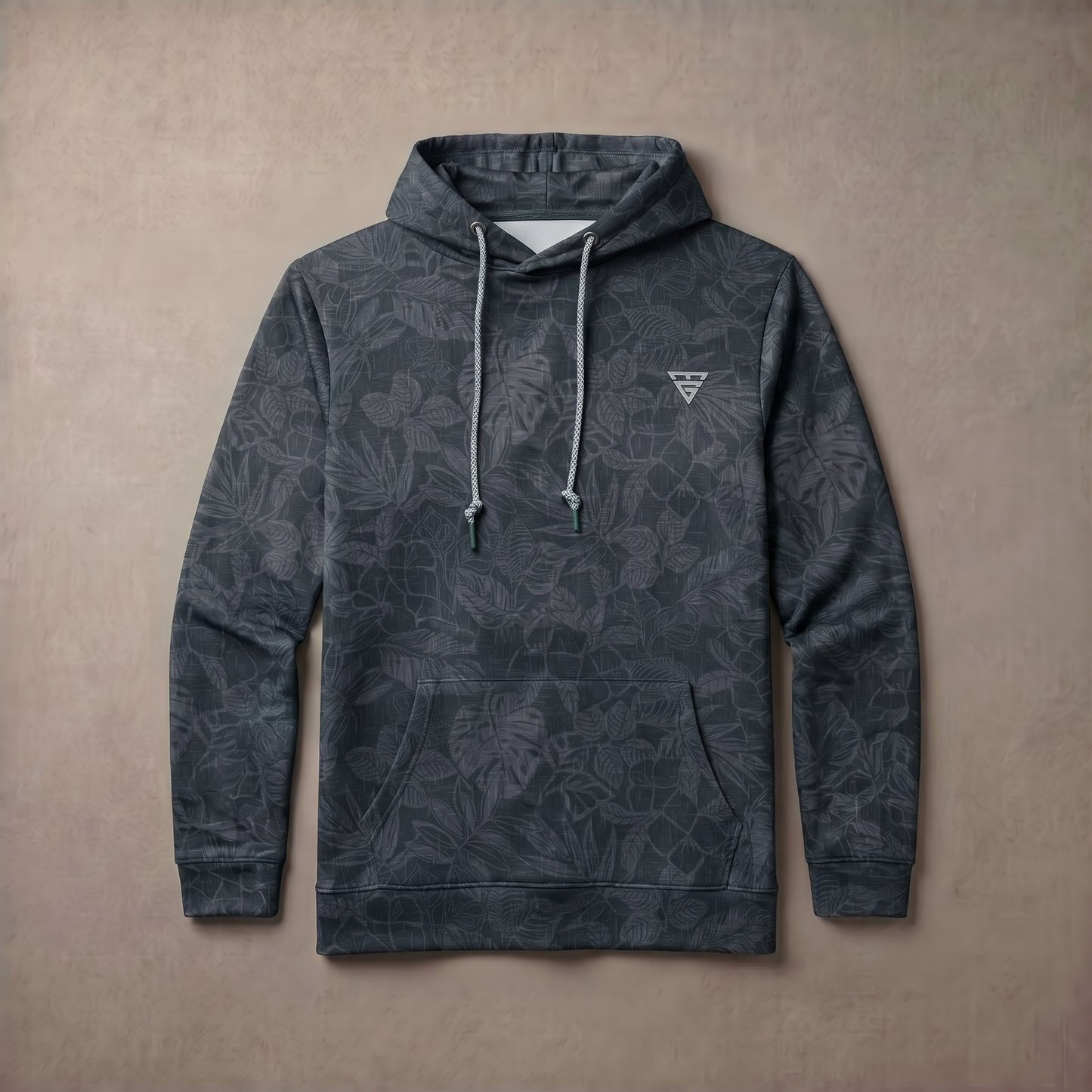 Men's Lightweight Fleece Hoodie | Trendy Print Casual Sweatshirt for Comfort and Style