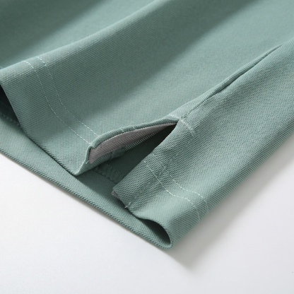 Men's Lightweight Polyester Spandex Polo Shirt | Breathable Quick-Dry Performance Top