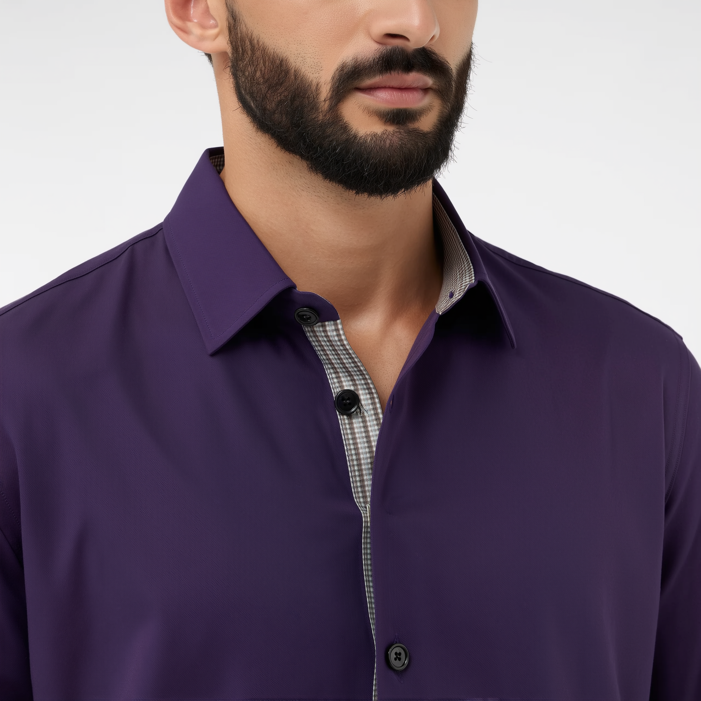 Men's Lightweight Polyester Spandex Polo Shirt | Moisture-Wicking Casual Wear