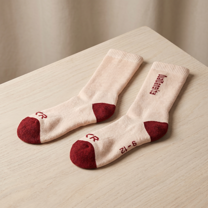 Unisex Merino Wool Blend Ski Socks | Warm Comfortable Supportive Winter Socks