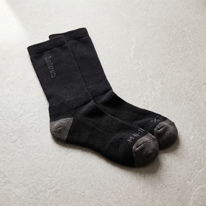 Unisex Merino Wool Blend Ski Socks | Warm Comfortable Supportive Winter Socks