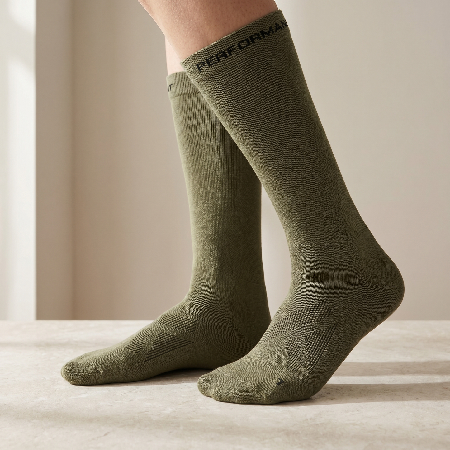 Unisex Merino Wool Ski Socks | Lightweight Breathable Warmth | Comfortable Odour-Resistant Design