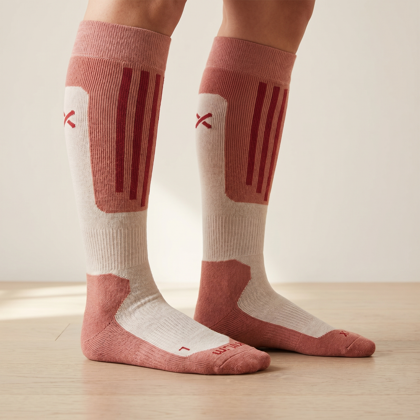 Unisex Merino Wool Ski Socks | Comfortable Multi-Thickness Winter Socks | Arch Support & Shin Padding