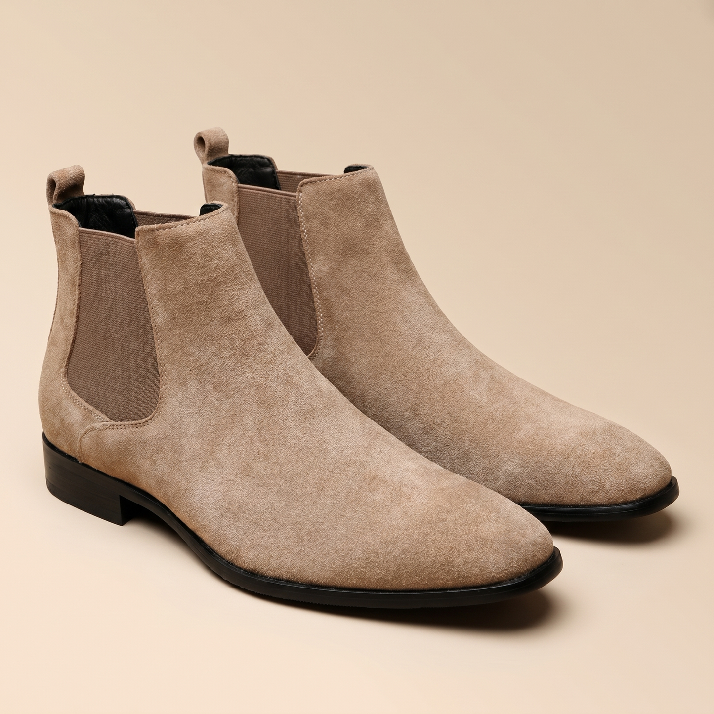 Men's Leather Chelsea Boots | Slip-On | Comfortable Everyday Dress Shoe