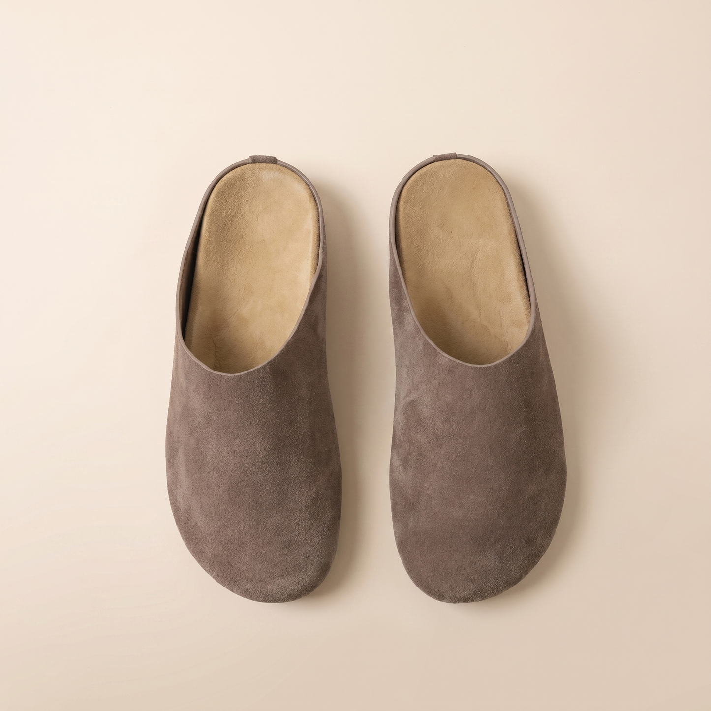 Women's Soft Cowhide Suede Clogs | Comfortable Slip-On Footwear for All-Day Wear