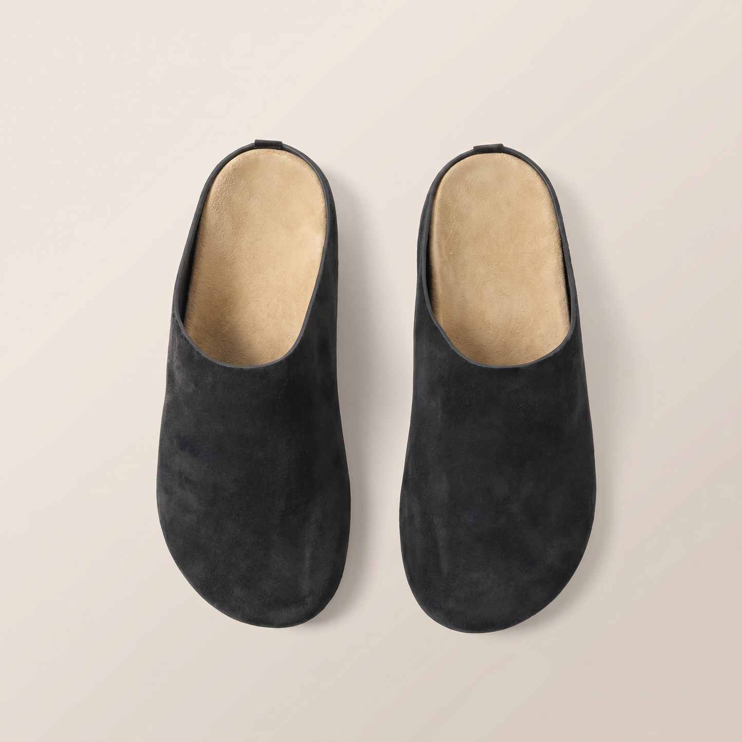 Women's Soft Cowhide Suede Clogs | Comfortable Slip-On Footwear for All-Day Wear