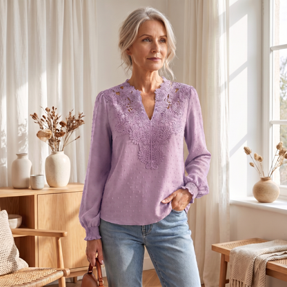 Women's Lightweight Breathable Blouse | Elegant Casual Summer Top