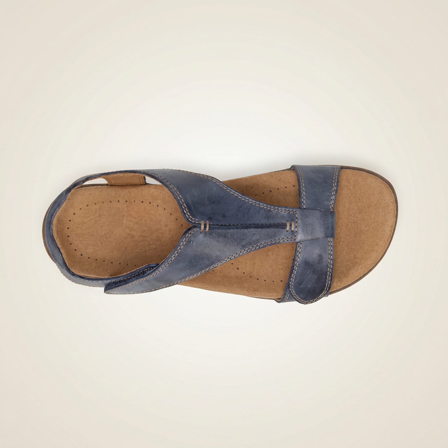 Women's Vegan Leather Sandals | Orthopedic Supportive T-Strap Summer Footwear