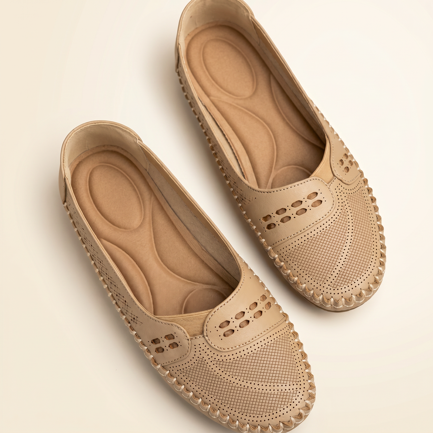 Women's Lightweight Orthopedic Flats | Comfortable Supportive Black Flat Shoes