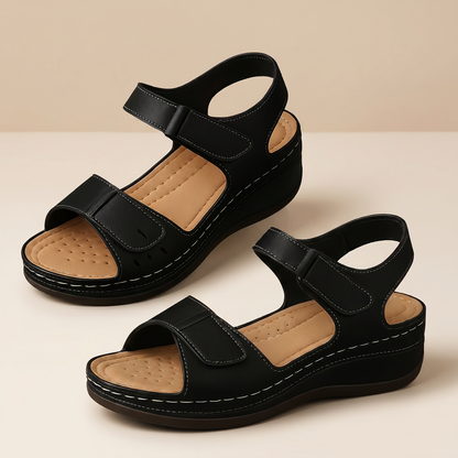 Women's Orthopedic Wedge Sandals | Comfortable Adjustable Summer Footwear