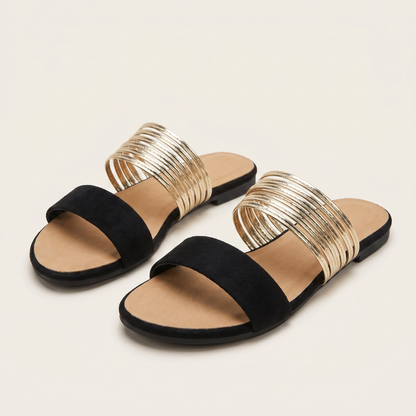 Women's Suede Orthopedic Sandals | Comfortable Slip-On Footwear for All-Day Support