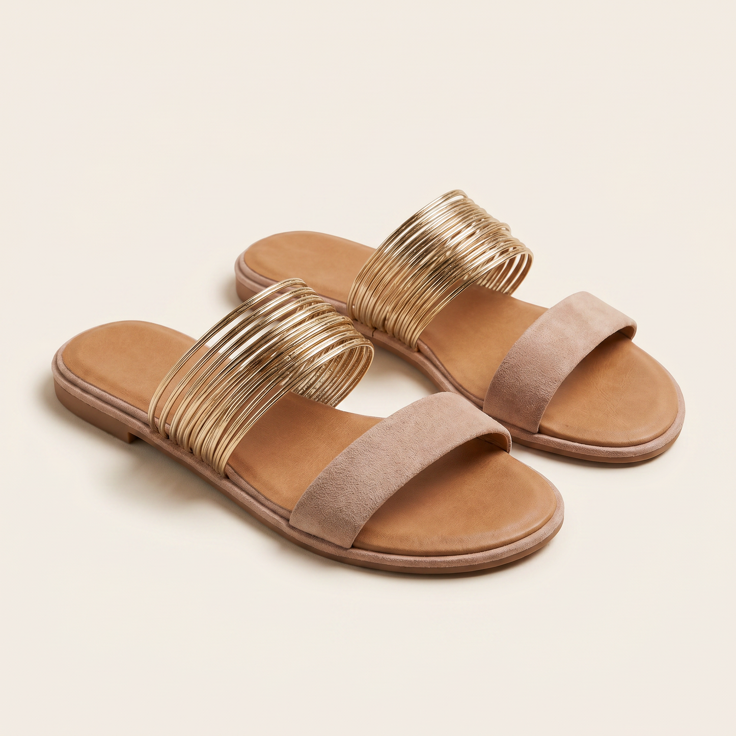 Women's Suede Orthopedic Sandals | Comfortable Slip-On Footwear for All-Day Support