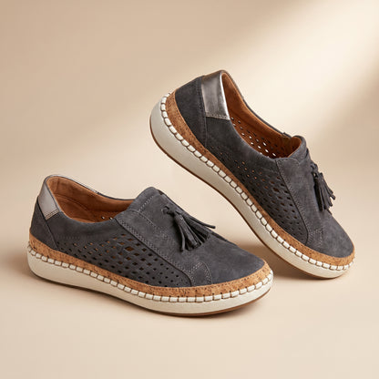 Women's Breathable Slip-On Sneakers | Comfortable Orthopedic Walking Shoes for Daily Activities