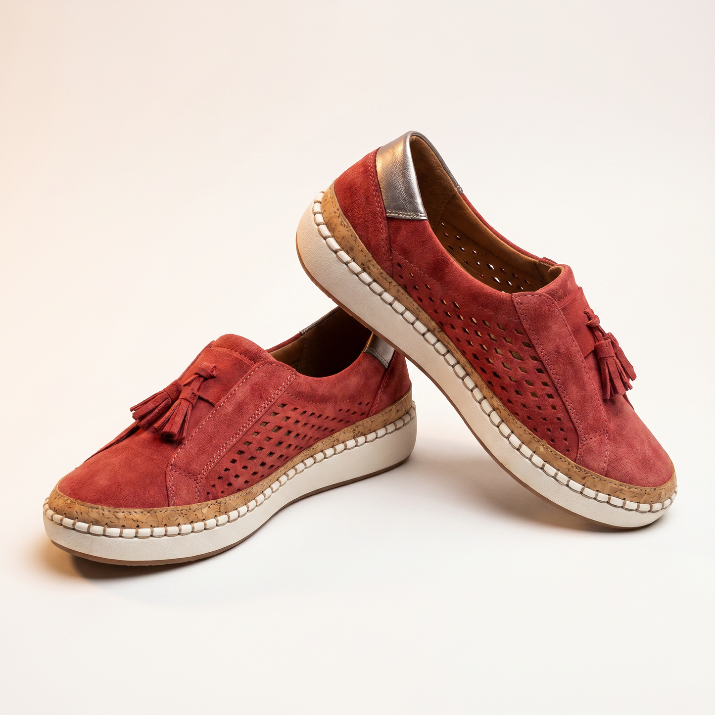 Women's Breathable Slip-On Sneakers | Comfortable Orthopedic Walking Shoes for Daily Activities