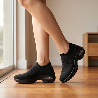 Women's Lightweight Breathable Comfort Shoes | Ergonomic Stylish Ortho-Relief Footwear