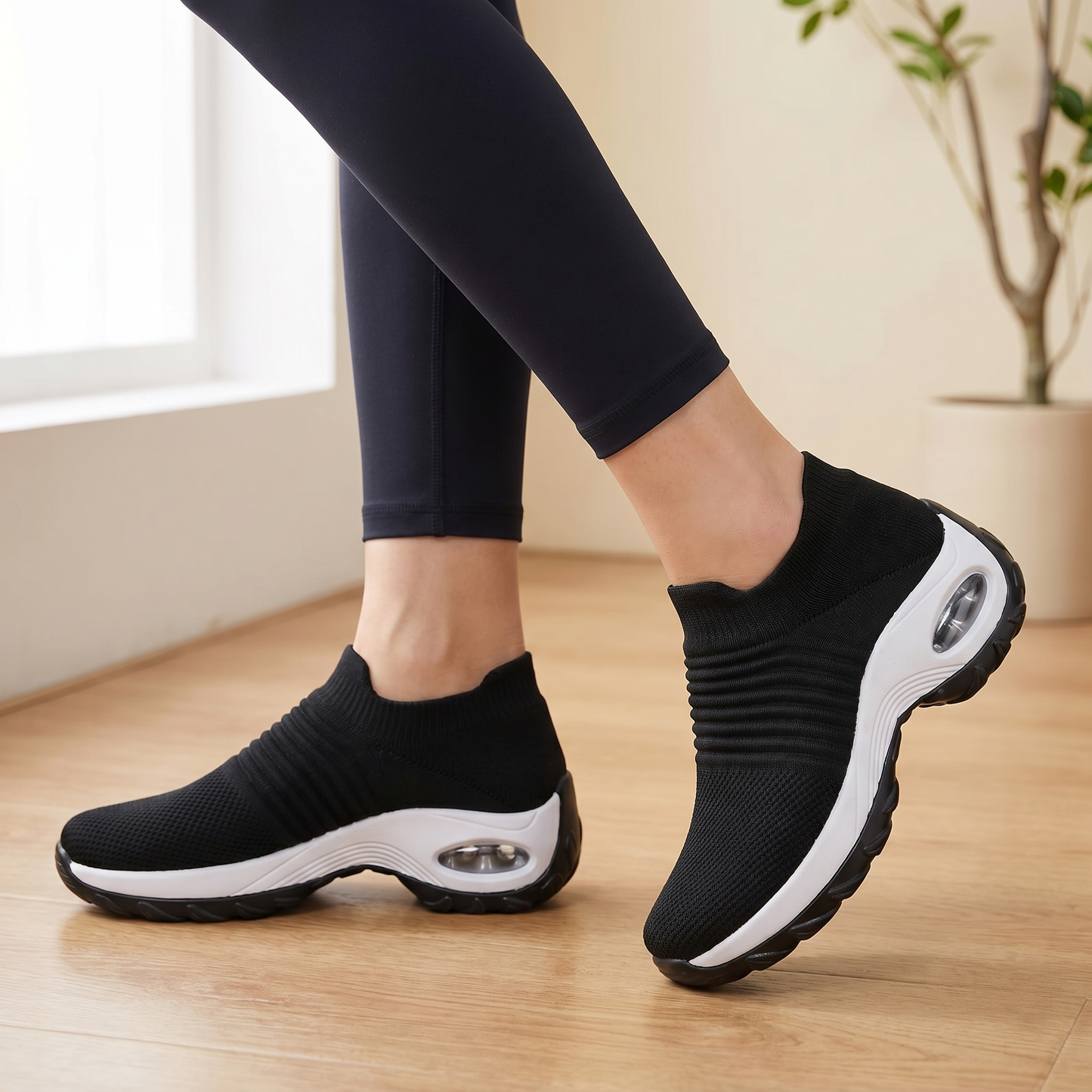 Women's Lightweight Breathable Comfort Shoes | Ergonomic Stylish Ortho-Relief Footwear
