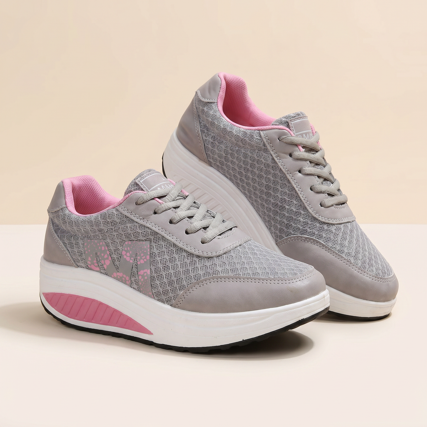 Women's Breathable Fabric Sneakers | Comfortable Orthopedic Walking Shoes