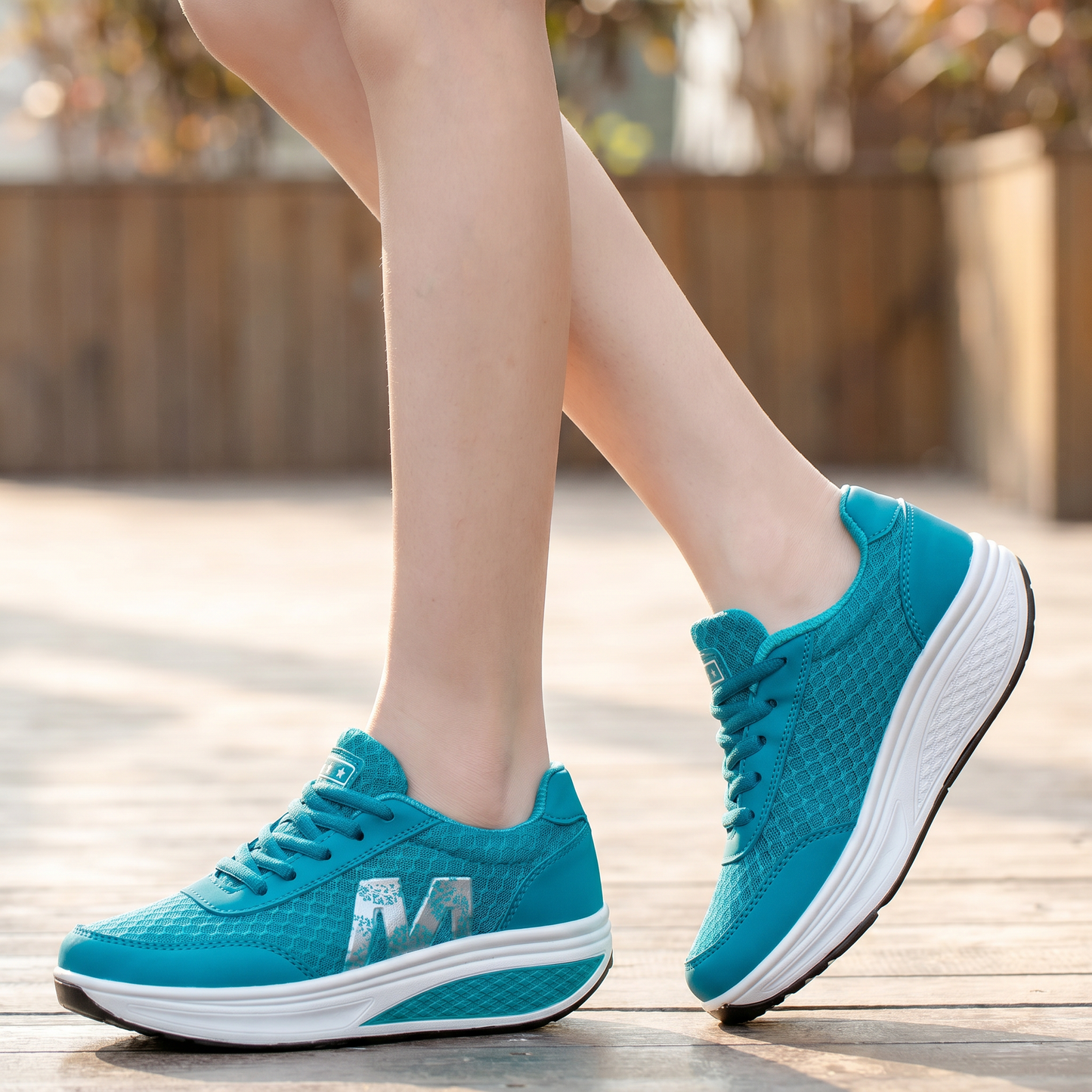 Women's Breathable Fabric Sneakers | Comfortable Orthopedic Walking Shoes
