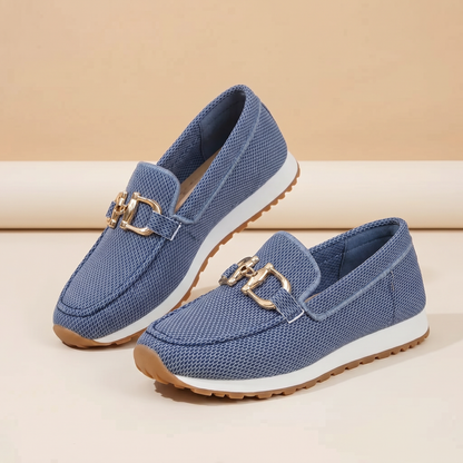 Women's Leather Loafers | Comfortable Orthopedic Slip-On Shoes