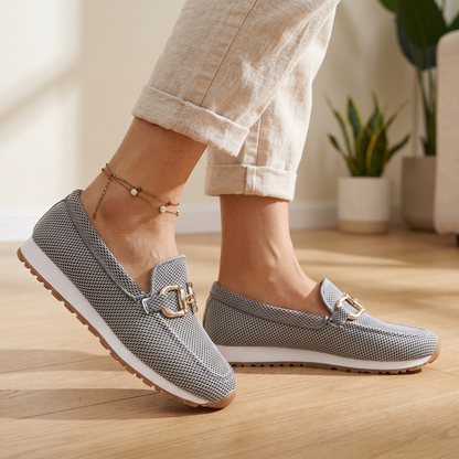 Women's Leather Loafers | Comfortable Orthopedic Slip-On Shoes