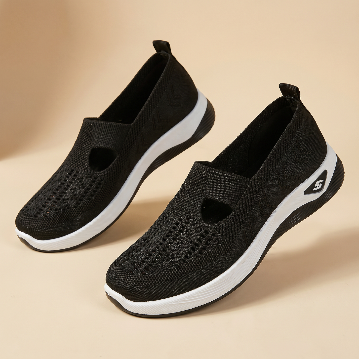 Women's Breathable Slip-On Shoes | Comfortable Orthopaedic Footwear for Everyday Wear
