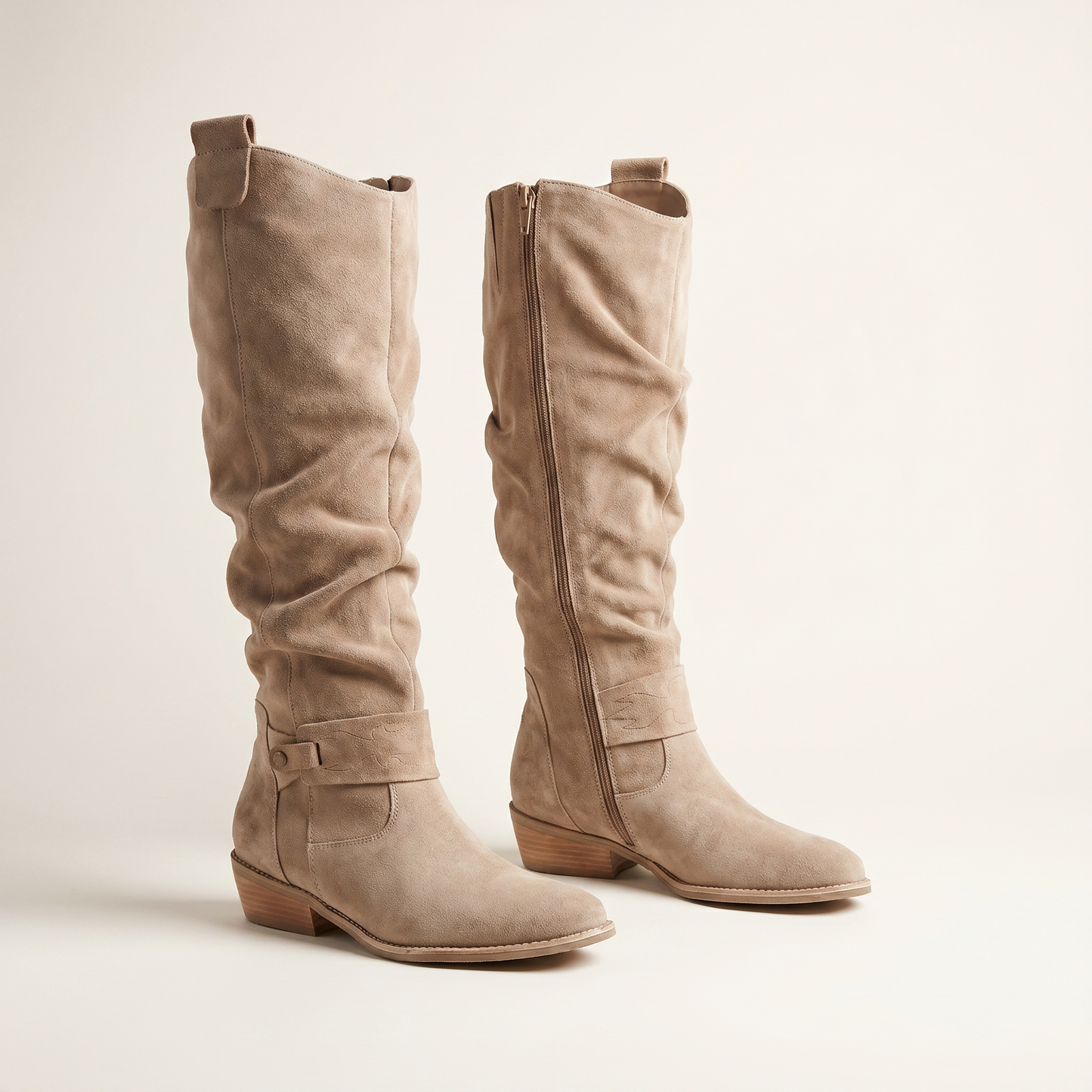 Women's Flexible Leather Boots | Supportive Ankle-Hugging Everyday Footwear
