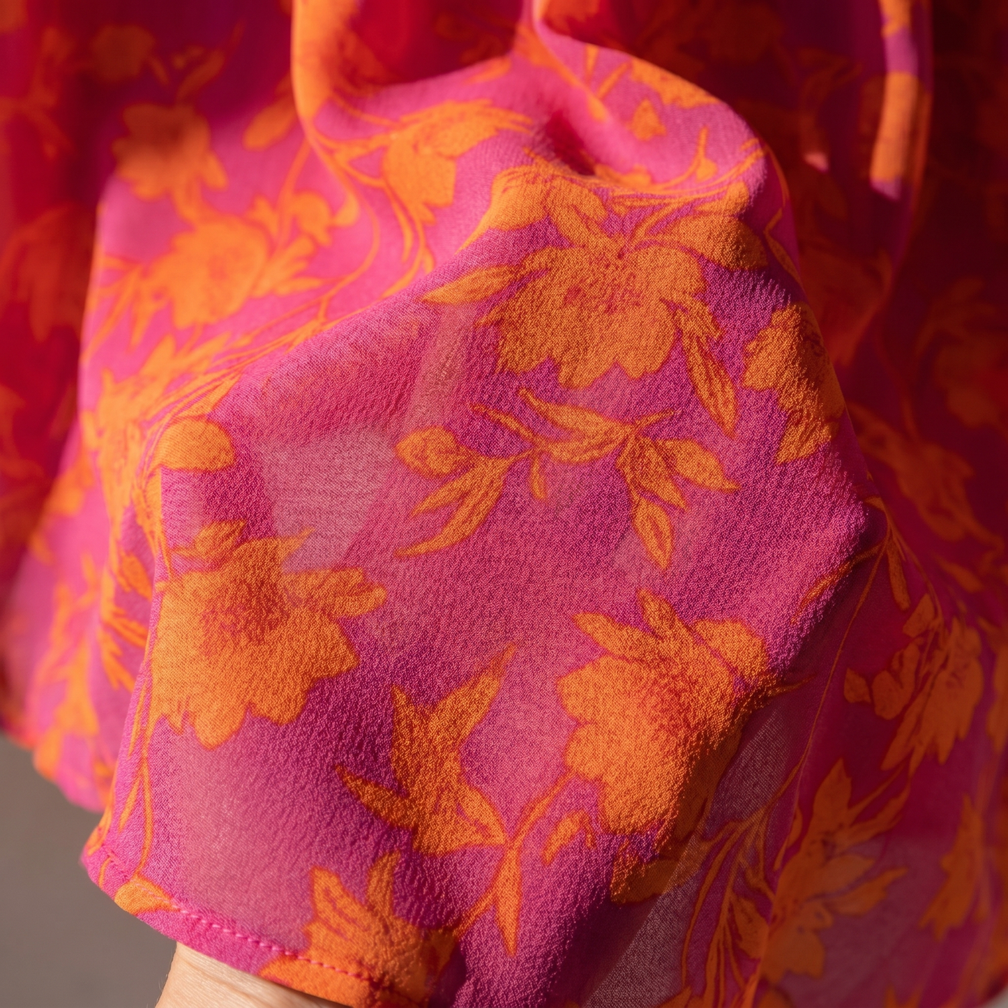 Women's Floral Print Midi Dress | Puff Sleeve Summer Dress
