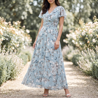 Women's Elegant Midi Dress | Flattering Comfortable Formal Attire