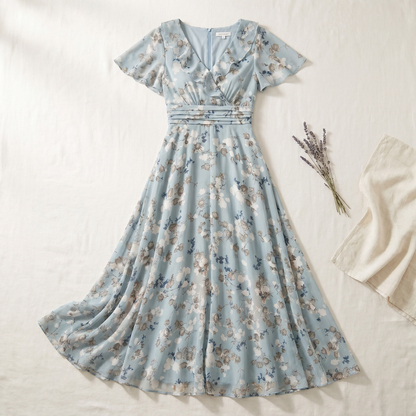 Women's Elegant Midi Dress | Flattering Comfortable Formal Attire