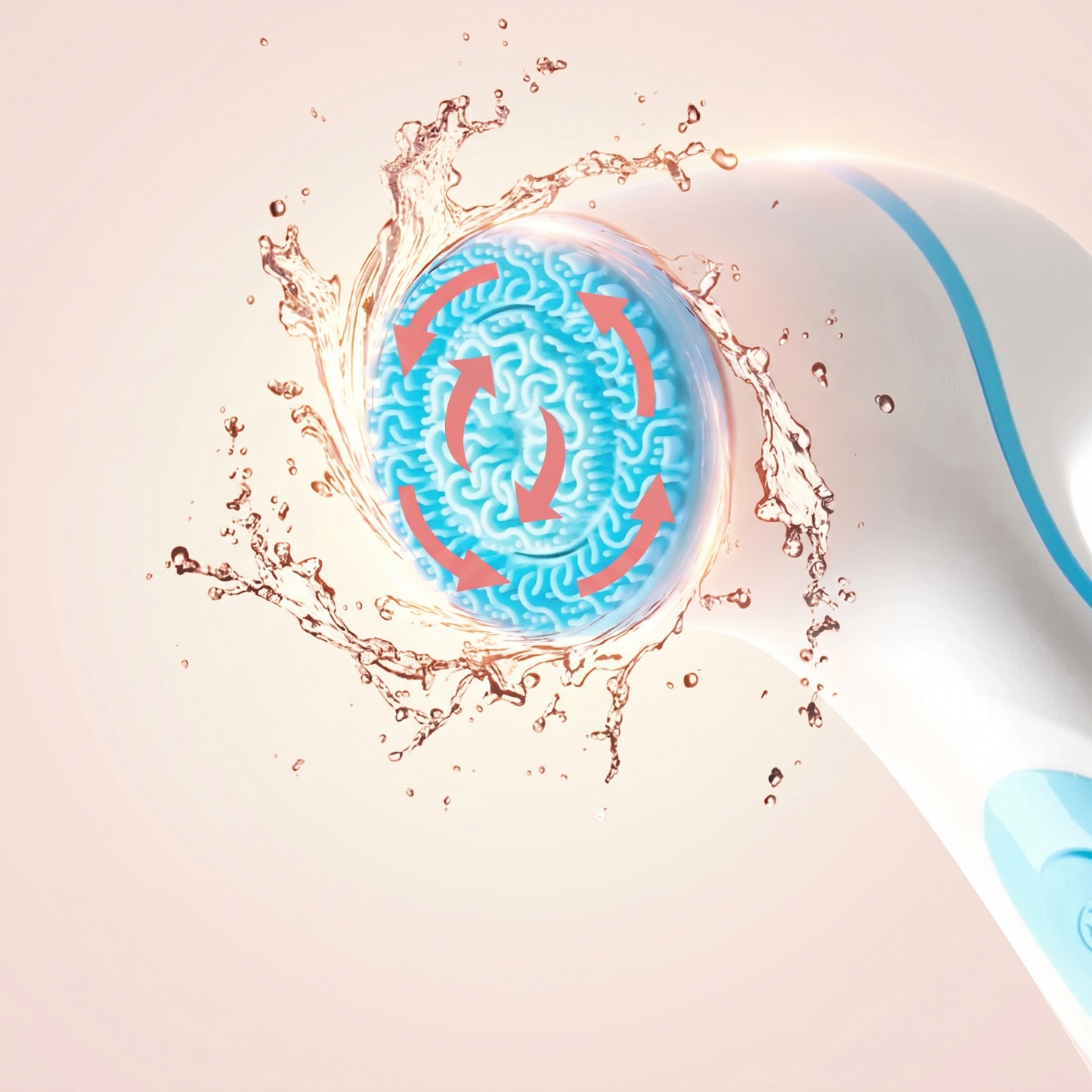 Sonic Facial Cleanser | 3-in-1 with Interchangeable Brush Heads | Waterproof