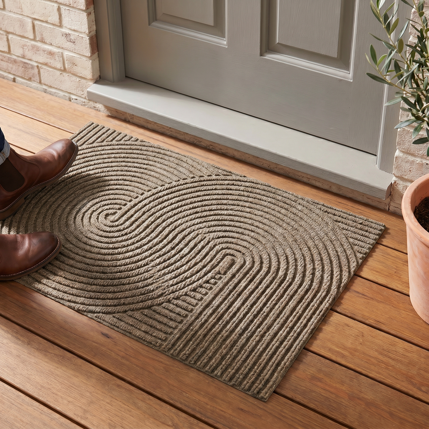 Non-Slip Indoor Door Mat | Durable Polypropylene | Dirt-Trapping Entrance Mat