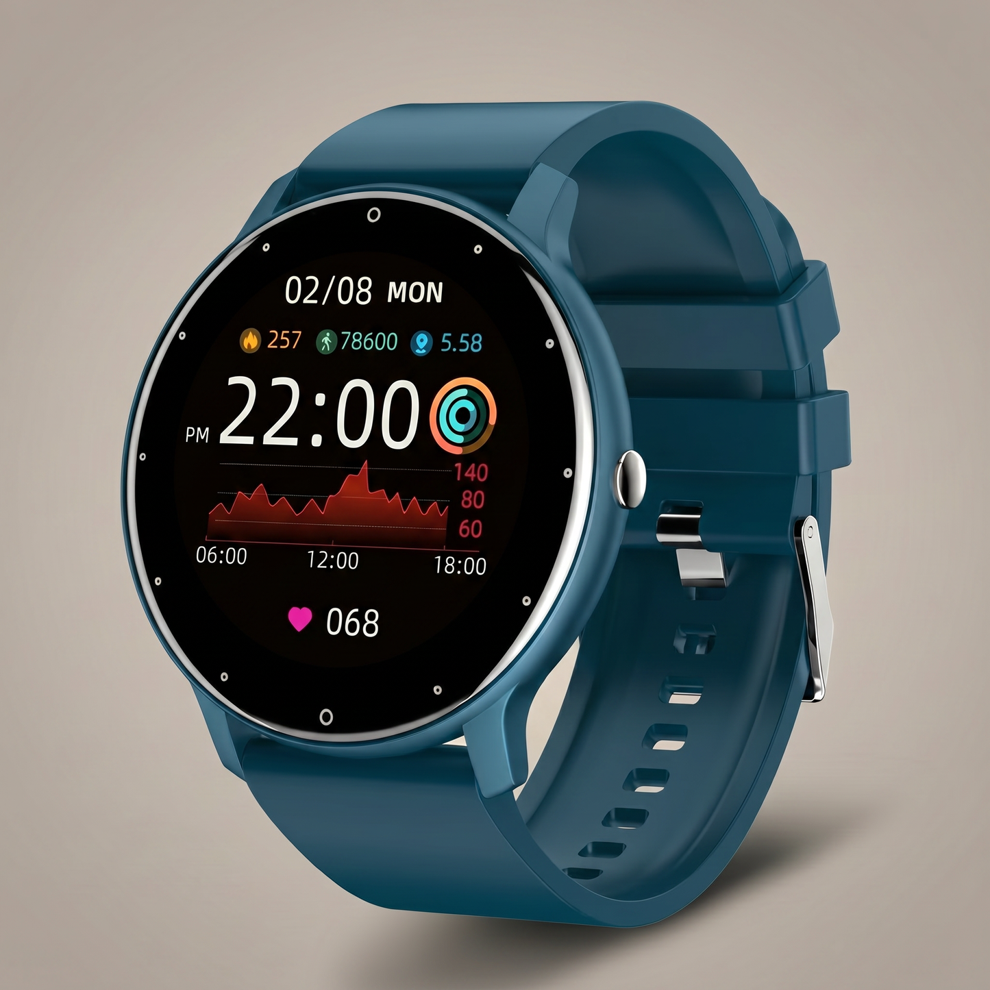 Ultrafit | Smartwatch for Seniors | Heart Rate & Activity Tracker | Easy-to-Use Bluetooth Watch