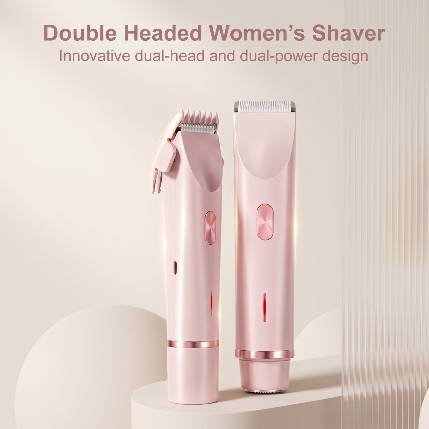 Hair Trimmer with Waterproof Design | Gentle Grooming for Body and Face