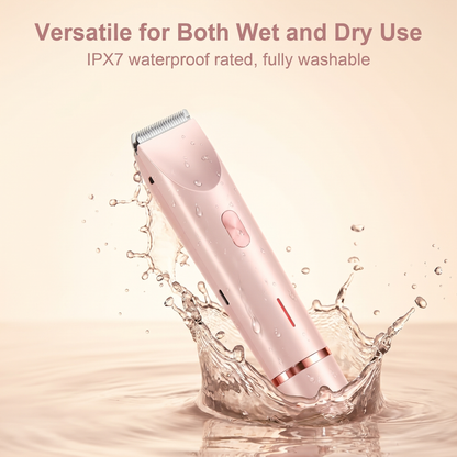 Hair Trimmer with Waterproof Design | Gentle Grooming for Body and Face