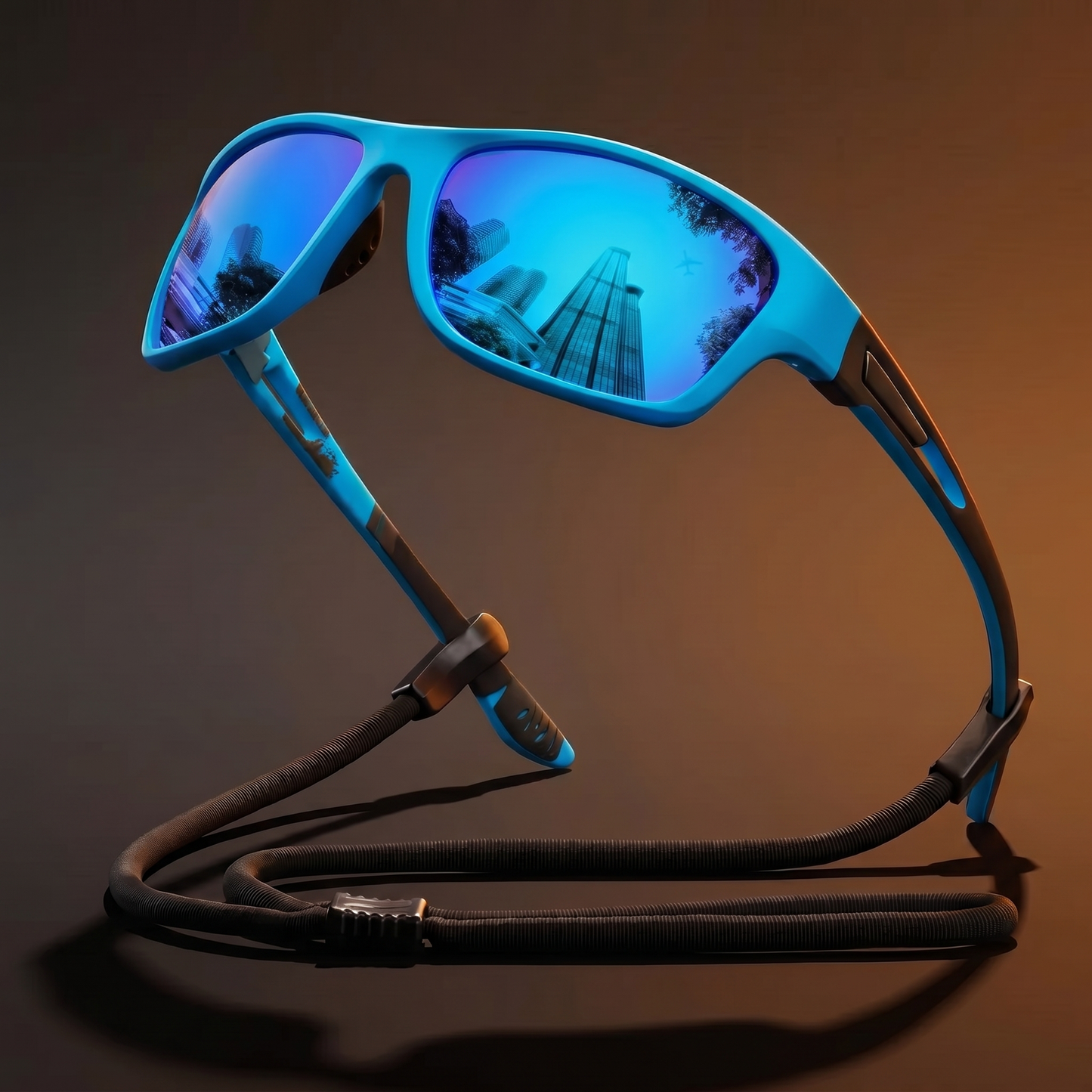 Polarized Sports Sunglasses | UV400 Protection | Lightweight Frame